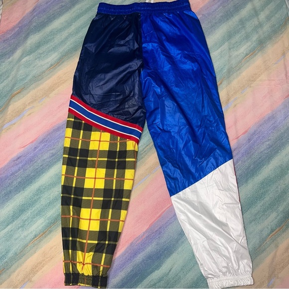 Nike Sportswear NSW Women's S Woven Plaid track Pants Blue void / Game royal - Picture 8 of 9